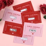 20Pcs Scratch Valentines Day Card Love Coupons Love Note Scratch Off Cards Valentine'S Day Anniversary Greeting Card DIY Gifts