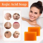 Kojic Acid Skin Care Set Anti-aging Face Cream Wrinkle Removal Facial Serum Deep Cleansing Brighten Moisturize Kojic Acid Soap - Image 3