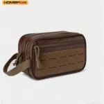 HOMEFISH Tactical Toiletry Bag For Men Hygiene Bag Tool Molle Pouches Small Dopp Kit Mens Shaving Kit Travel shower Makeup - Image 6