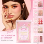 Perfect makeup set, makeup magic book, including eye shadow, lip gloss, rouge, highlight, and a complete set of makeup magicbook - Image 2