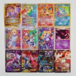Classic Pocket Colorful Flash Gold Foil Card Glory Pack Charizard Arceus English Letter VSTAR GX V VMAX Rare Card Birthday Gifts - Image 3