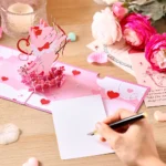 Valentines Day Greeting Card Romantic Cupid Cat Balloon Pop Up 3D Greetings Card Postcard Love Gifts For Couples Wife Lover - Image 5