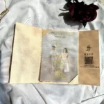 10pcs Transparent Personalized Custom Printed PVC Wedding Invitation Card Birthday Bar Mitzvah Invite - Image 3