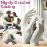 Luna Bean Hand Casting Kit – The Original Hand Mold Kit for Couples – Valentines Day Gifts for Her and Him - Anniversary Engagement Gifts for Women Men Mom Wife Boyfriend...