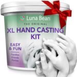 Luna Bean Hand Casting Kit – The Original Hand Mold Kit for Couples – Valentines Day Gifts for Her and Him - Anniversary Engagement Gifts for Women Men Mom Wife Boyfriend...