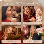 Valentines Day Gifts for Her - Adoyi 9 Pairs Gold Hoop Earrings Set for Womens Twisted Huggie Hoops Earrings 14K 18K Gold Plated for Girls Valentines Mother's Day Birthday Gifts...