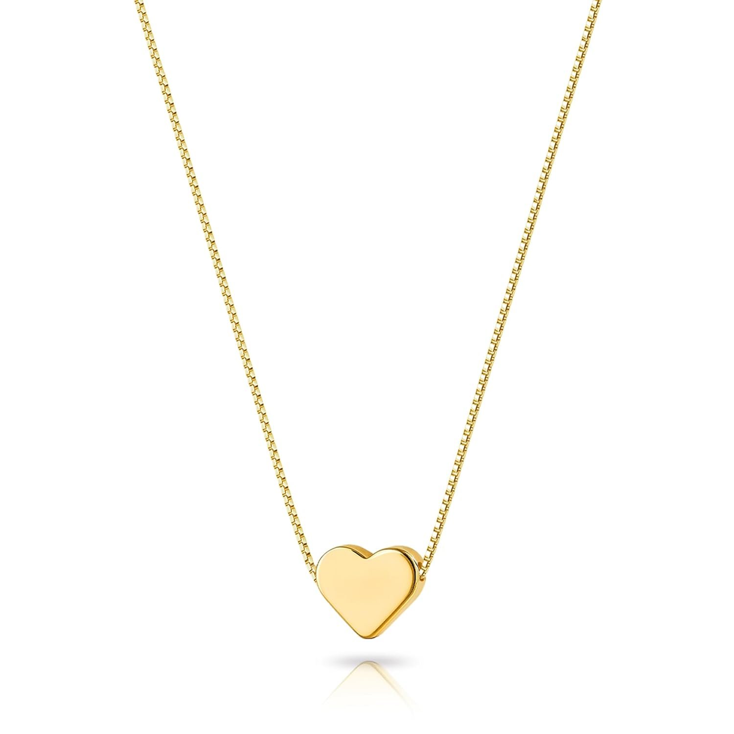 Zeffy Dainty Gold Heart Necklace for Women Trendy 14K Gold/Silver Plate Cute Heart Pendant Choker Necklaces Gold Love Heart Chain Necklace for Women Dainty Gold Jewelry Gifts... Zeffy Dainty Gold Heart Necklace for Women Trendy 14K Gold/Silver Plate Cute Heart Pendant Choker Necklaces Gold Love Heart Chain Necklace for Women Dainty Gold Jewelry Gifts...
